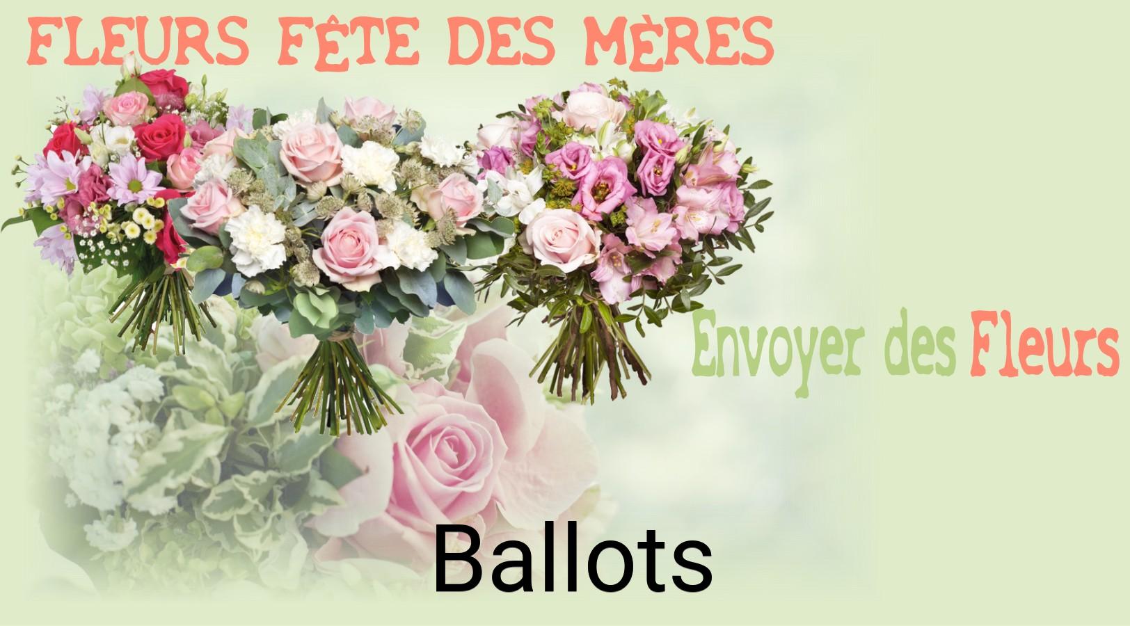 Bouquet de Fête des Mères livré à Ballots